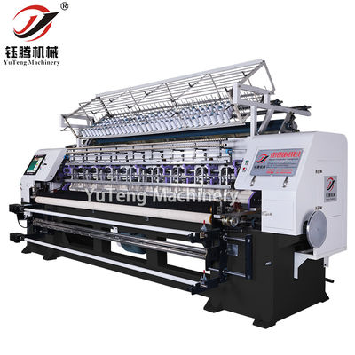 7.5kw Multi Needle Lock Stitch Quilting Machine For Sewing Fabrics Blanket