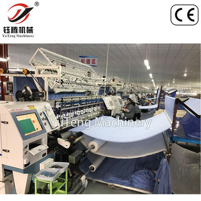 Lock Stitch Automatic Quilting Machine With Multi Needle Home Textile Fabric Quilting