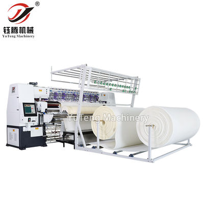 Computerized Non-Shuttle Multi-Needle Mattress Quilting Machine with 2450mm Quilting Width, 100-1000r/min Speed, and 80mm Max Sewing Thickness