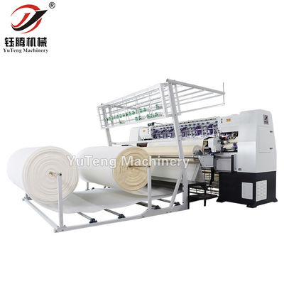 Computerized Non-Shuttle Multi-Needle Mattress Quilting Machine with 2450mm Quilting Width, 100-1000r/min Speed, and 80mm Max Sewing Thickness