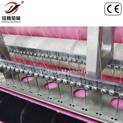Shuttle Jacket Fabric Quilting Machine Computerized Multifunctional