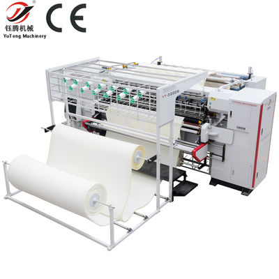 High-speed 1200rpm Computerized Quilting Machine with 2450mm Working Width and Automatic Thread Trimming