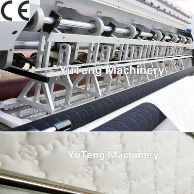 2450mm Multi Needle Quilting Machine with 1200RPM Speed and 80mm Thickness for Mattress Making