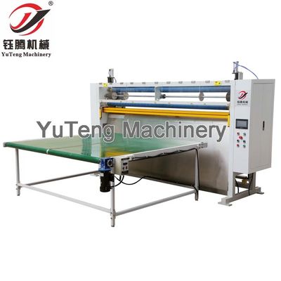 Automatic Computerized Cutting Machine with 1.7" Touch Screen, Hidden Slitting Blades, and Electric Controls for Tape Edge Mattress