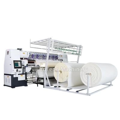 Automatic Computerized Quilting Machine with 2450mm Quilting Width, 100-1000 RPM Speed, and 8cm Maximum Thickness