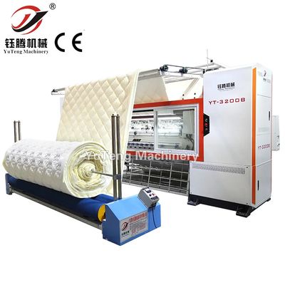 High-speed 1200rpm Computerized Quilting Machine with 2450mm Working Width and Automatic Thread Trimming