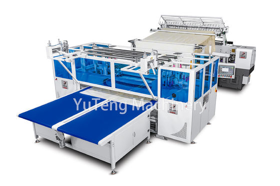 High Speed Computerized Four Side Sewing And Cutting Machine