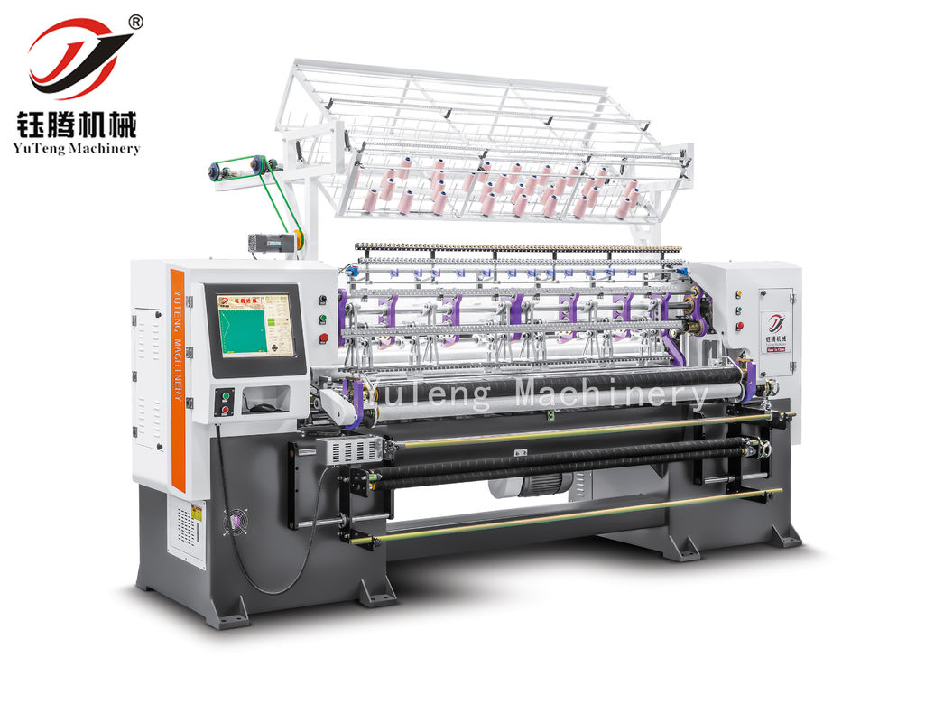 Industial Ultra High Speed Computerized Multi Needle Quilting Machine For Making Garment Hometextile